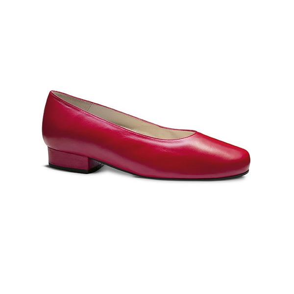 Zapato para mujer rojo salón "Carolina" Galomfarma